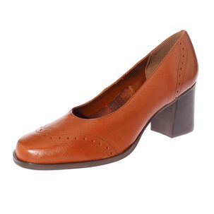 Zapato Taco Café Vía Franca Art. 5ol4564rust