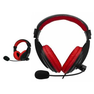 Audifono Gamer Jack 3.5 Ps4 Ps5 Xbox Rojo Loud