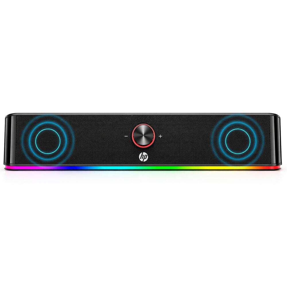 Soundbar Hp Multimedia Stereo Con Luces Rgb 6 Watts Dhe-6003 image number 1.0
