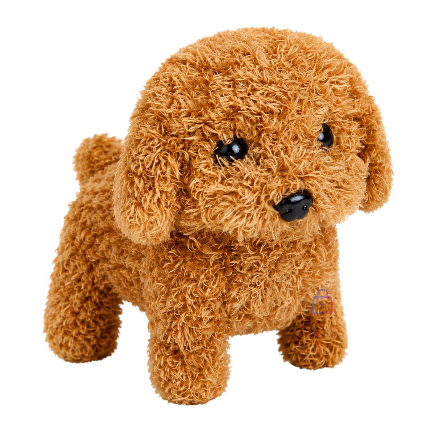 Peluche Perro Interactivo Rulos Caf&eacute; Sonido Movimiento - Ps image number 1.0