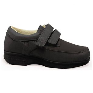 Zapato Para Diabetico Con Cierre Velcro-negro-talla 46