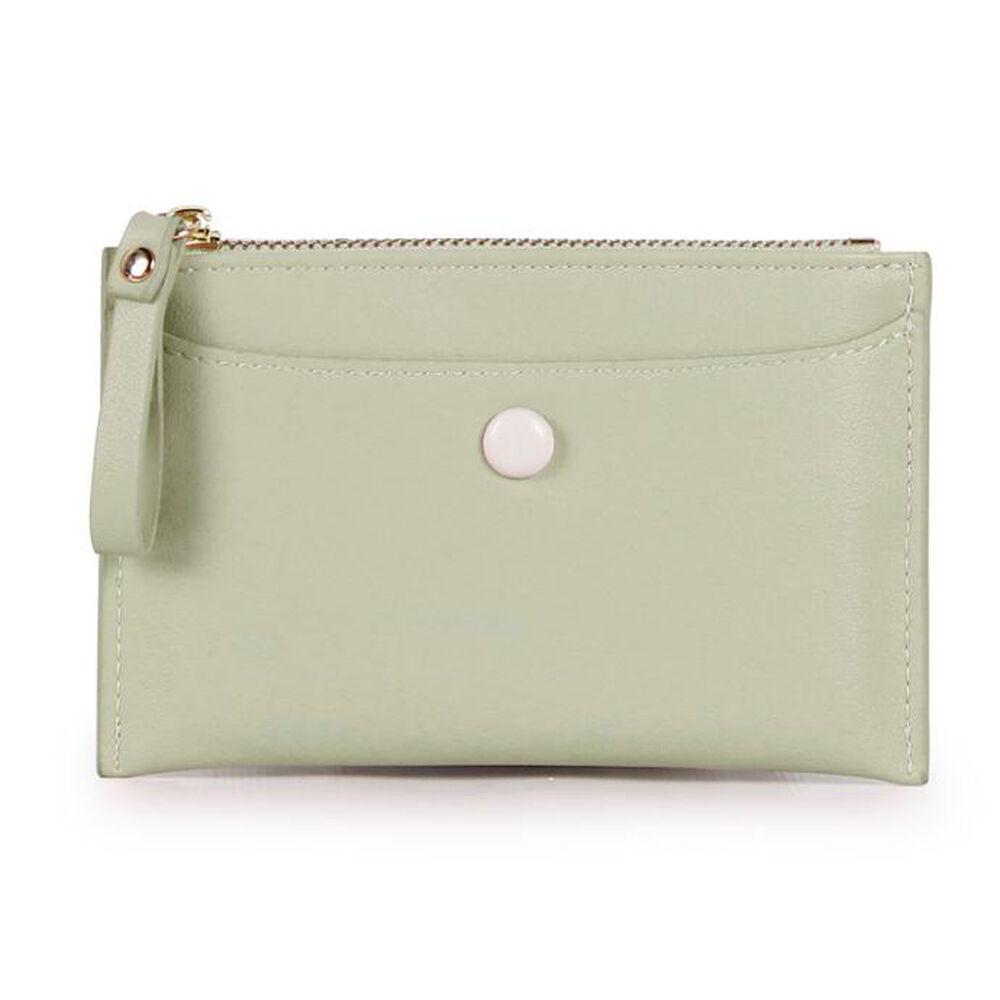 Tarjetero Mujer Alanna Verde Carven image number 0.0