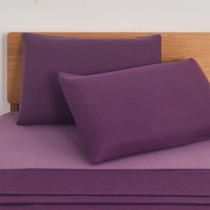 Juego De S&aacute;banas Polar Casaideal Bicolors / 2 Plazas