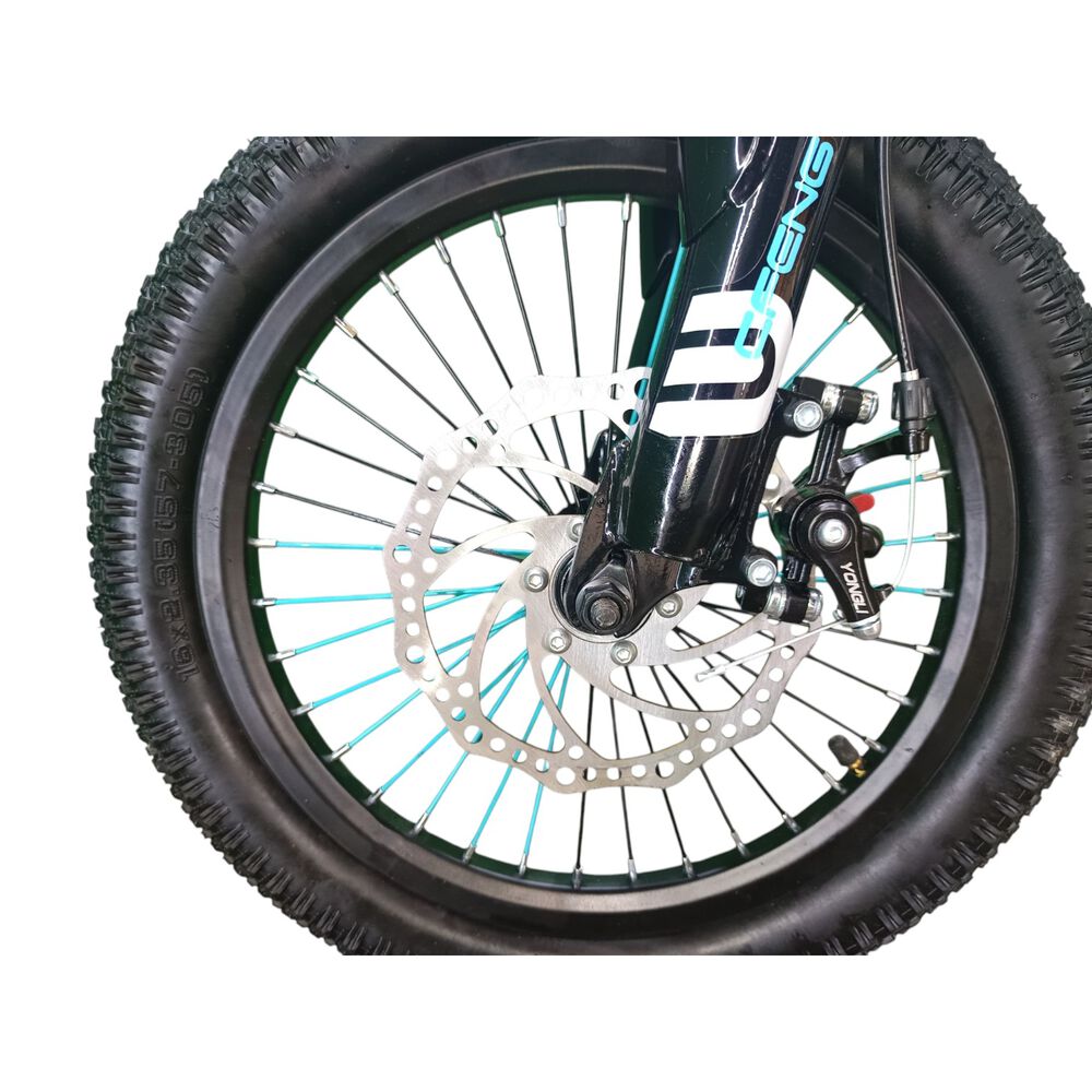 Bicicleta Aro 16 Cfbike Cfeng Blanco Verde image number 5.0