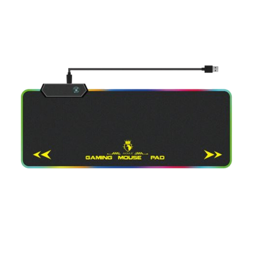 Mouse Pad Gamer Rgb Xl Aoas S4000 80x30cm 4mm Waterproof image number 0.0
