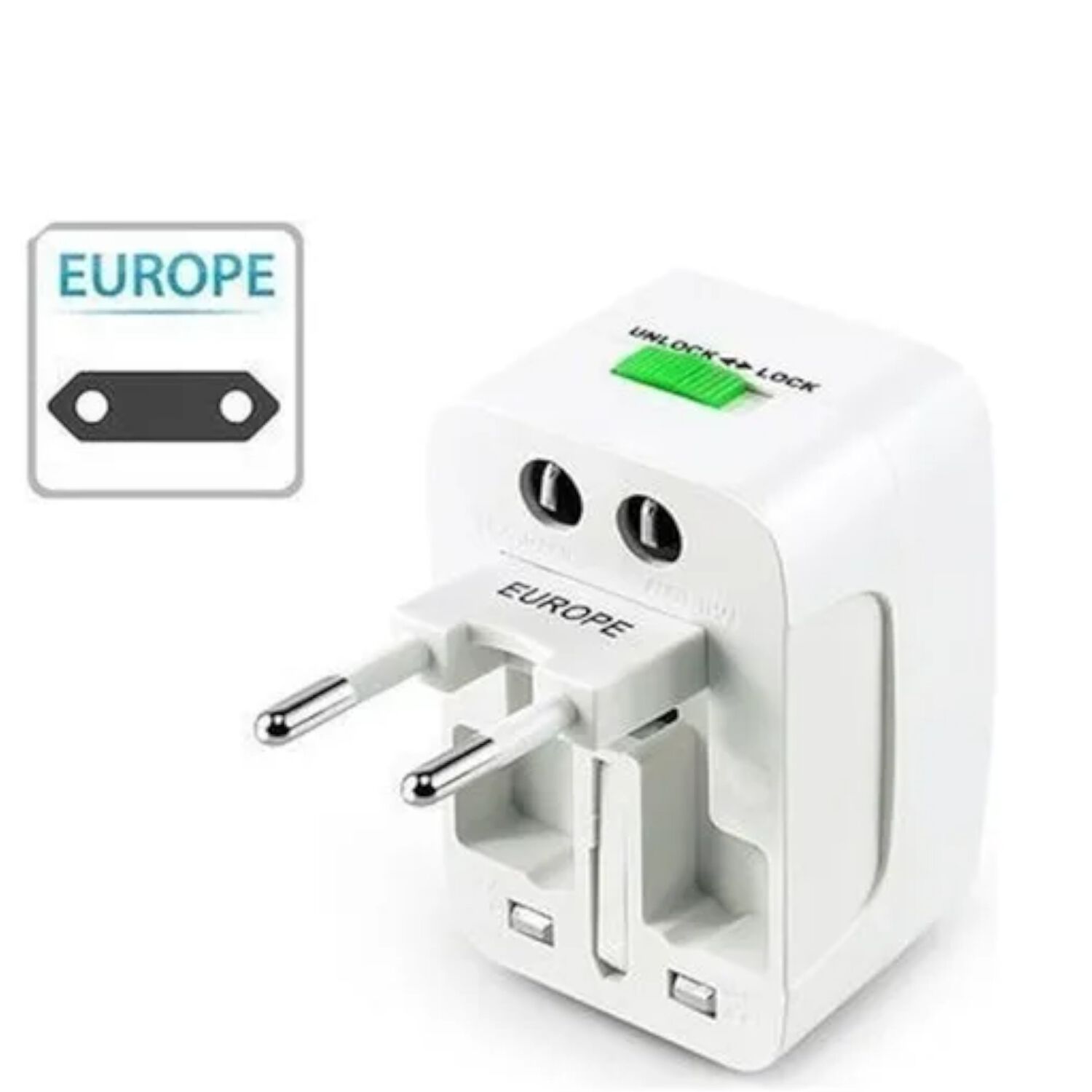 Adaptador De Corriente Universal Para Viaje (4en1) 110v/220v image number 4.0