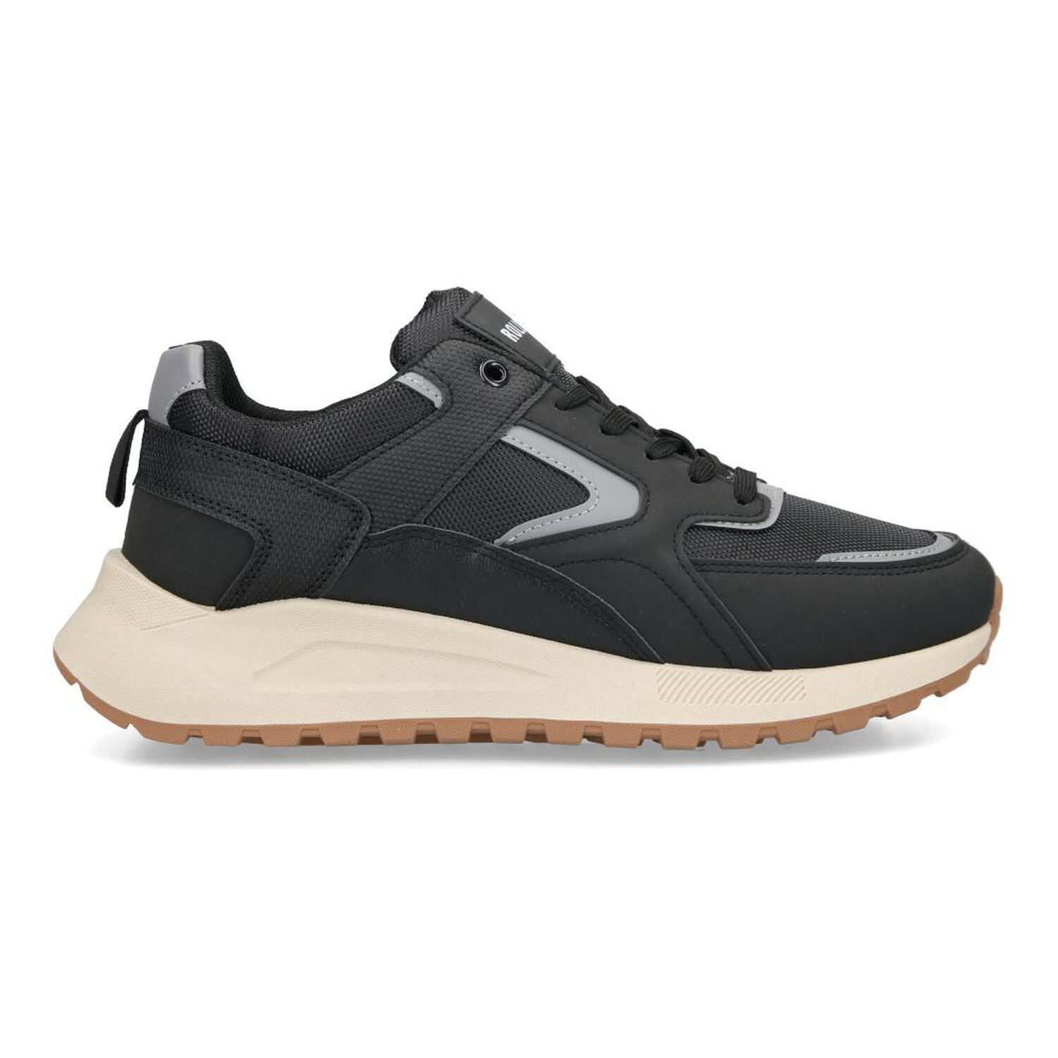 Zapatilla Urbana Hombre Rolly Go Black image number 2.0