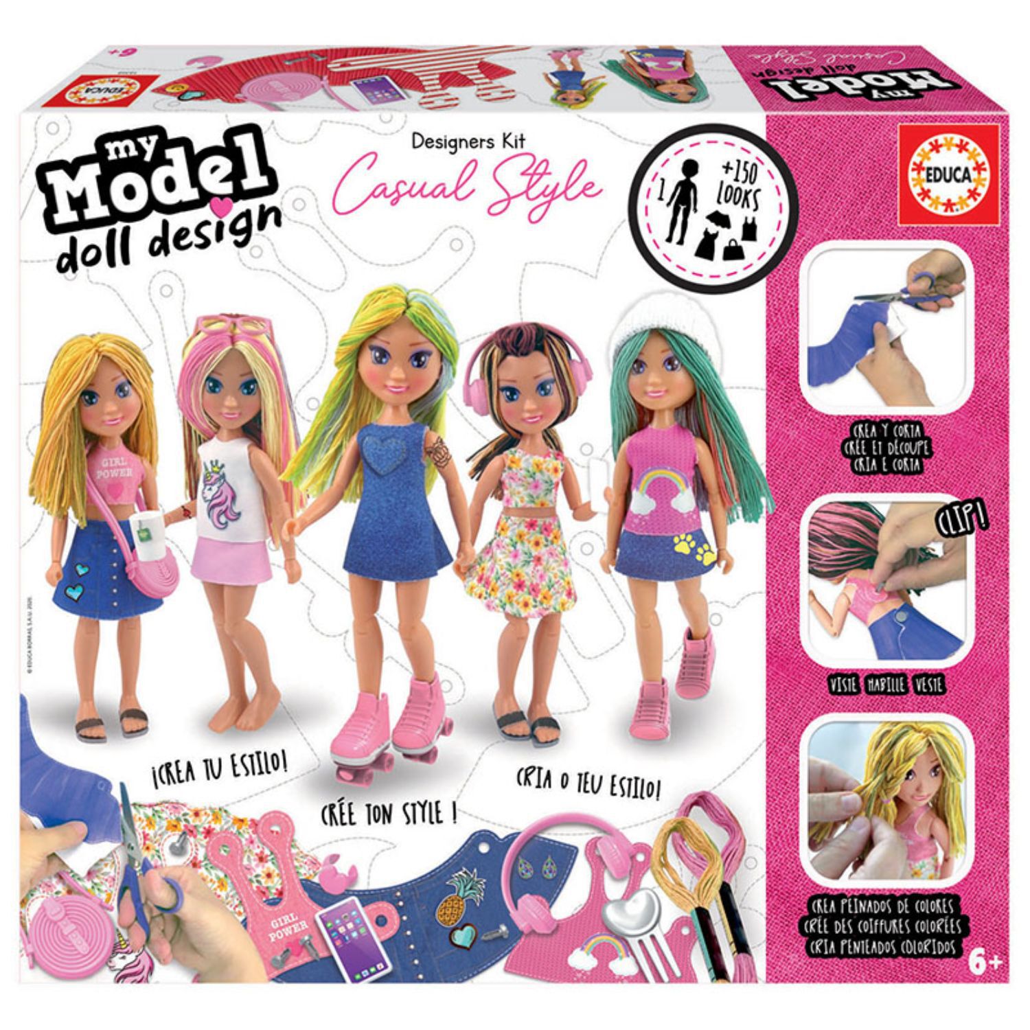 Mu&ntilde;eca Casual Style Dise&ntilde;a Moda +150 Looks - Ps image number 0.0
