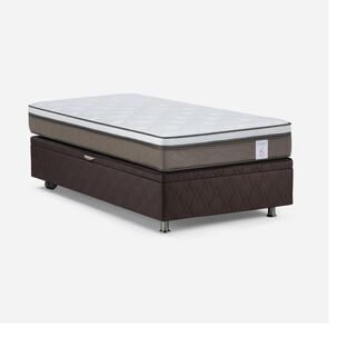 Cama Ba&uacute;l Rosen New Style 6 / 1 Plaza / Base Normal