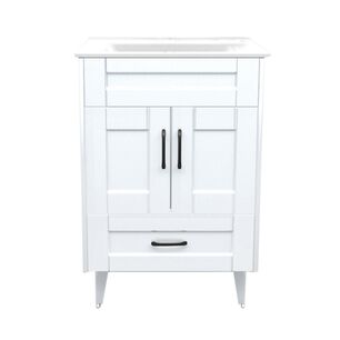Kit Mueble Vanitorio Domsa Deluxe 50sk-blanco P 50x40x80cm