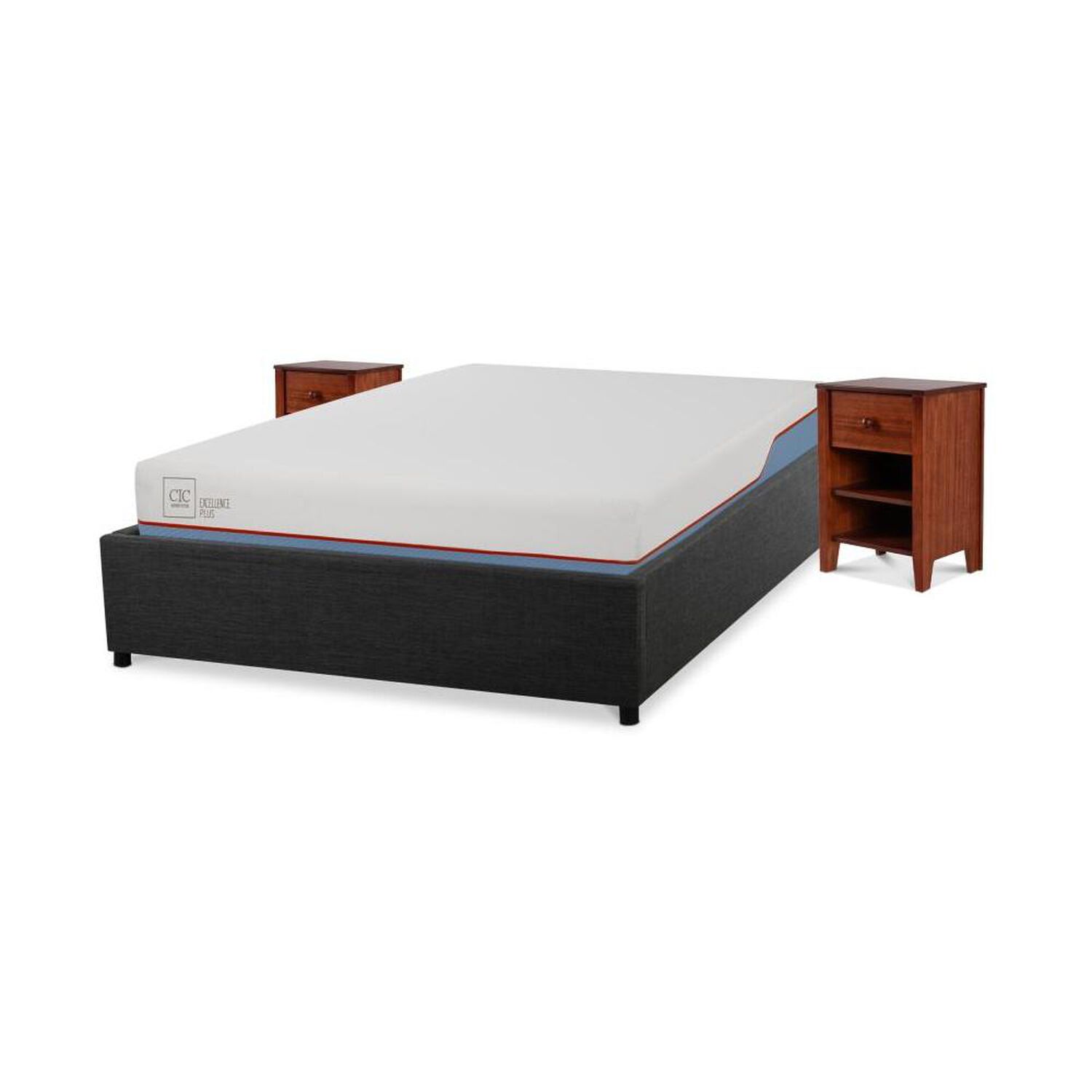 Cama Ba&uacute;l Cic Excellence Plus / 2 Plazas / Base Normal + Velador image number 4.0