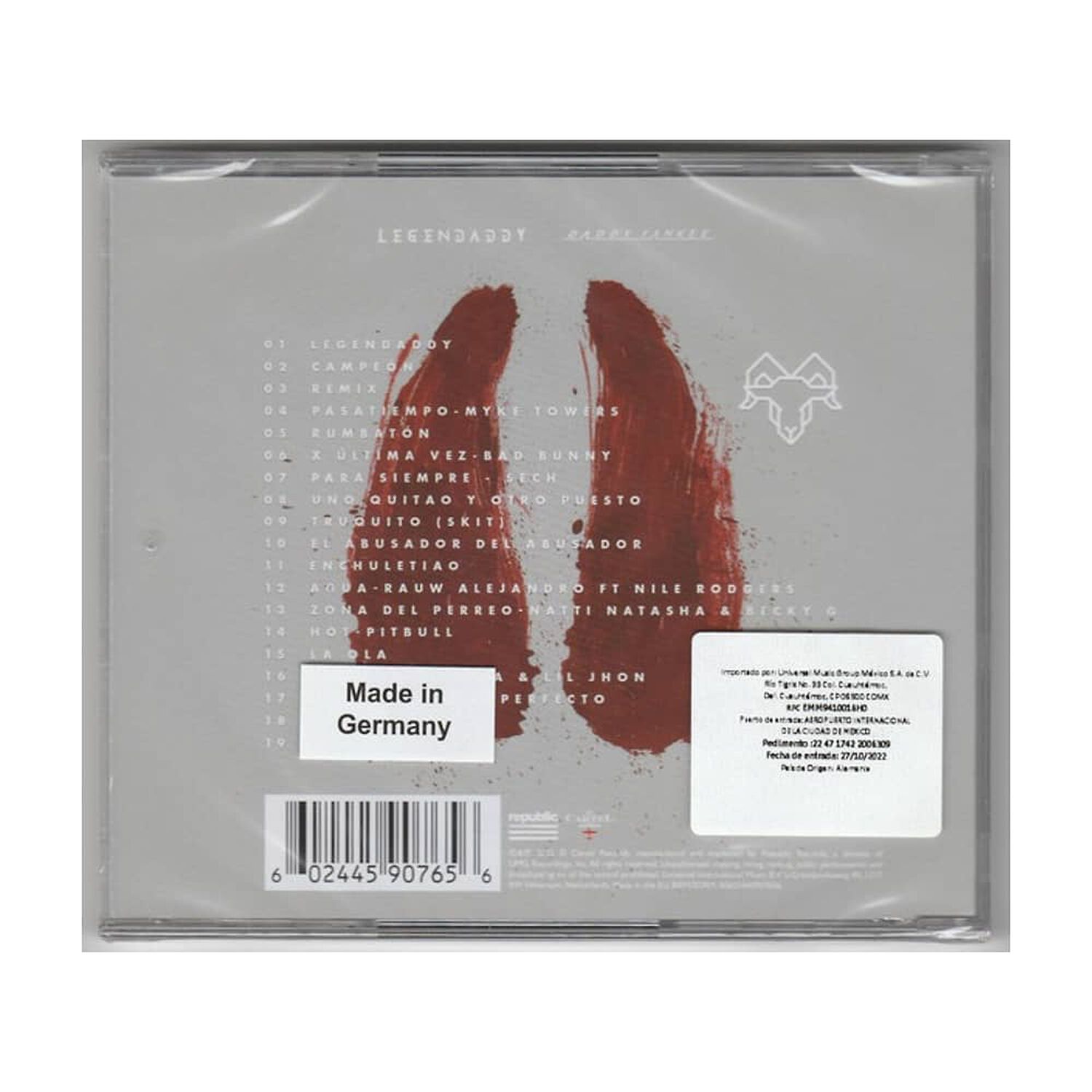 Daddy Yankee - Legendaddy | Cd image number 1.0