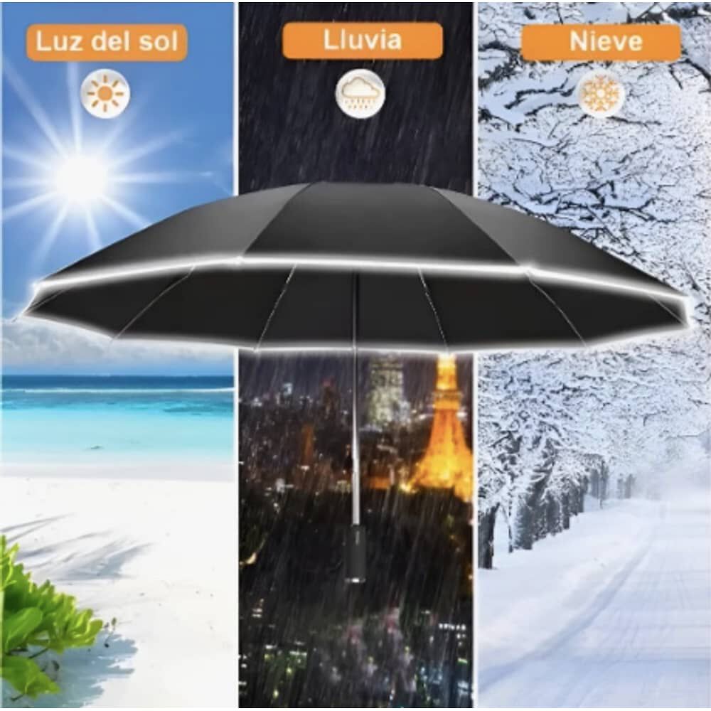 Paraguas Plegable Autom&aacute;tico Inverso image number 4.0