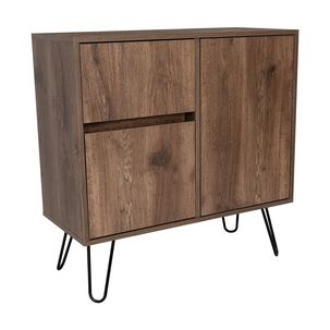 Arrimo 2 Puertas Y 1 Cajon Fm-001s - Café Oscuro