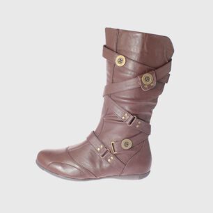 Bota Lazo Caf&eacute; Marche Art. 5kw595brown