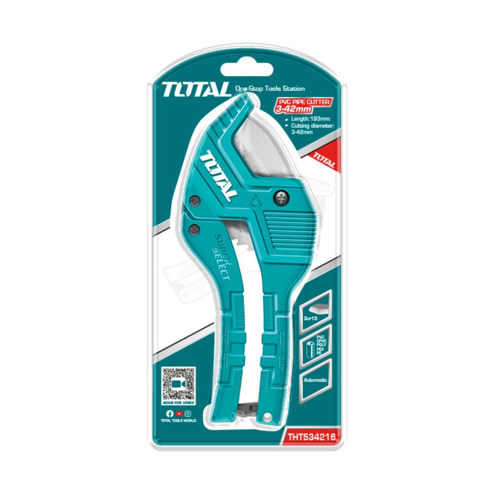 Cortador De Tubo Pvc 3-42mm Total image number 1.0
