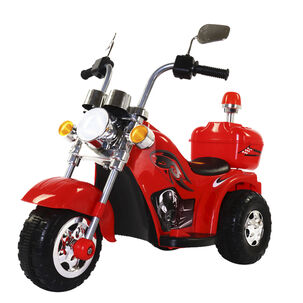 Moto Eléctrica Chopper Rojo Bebesit