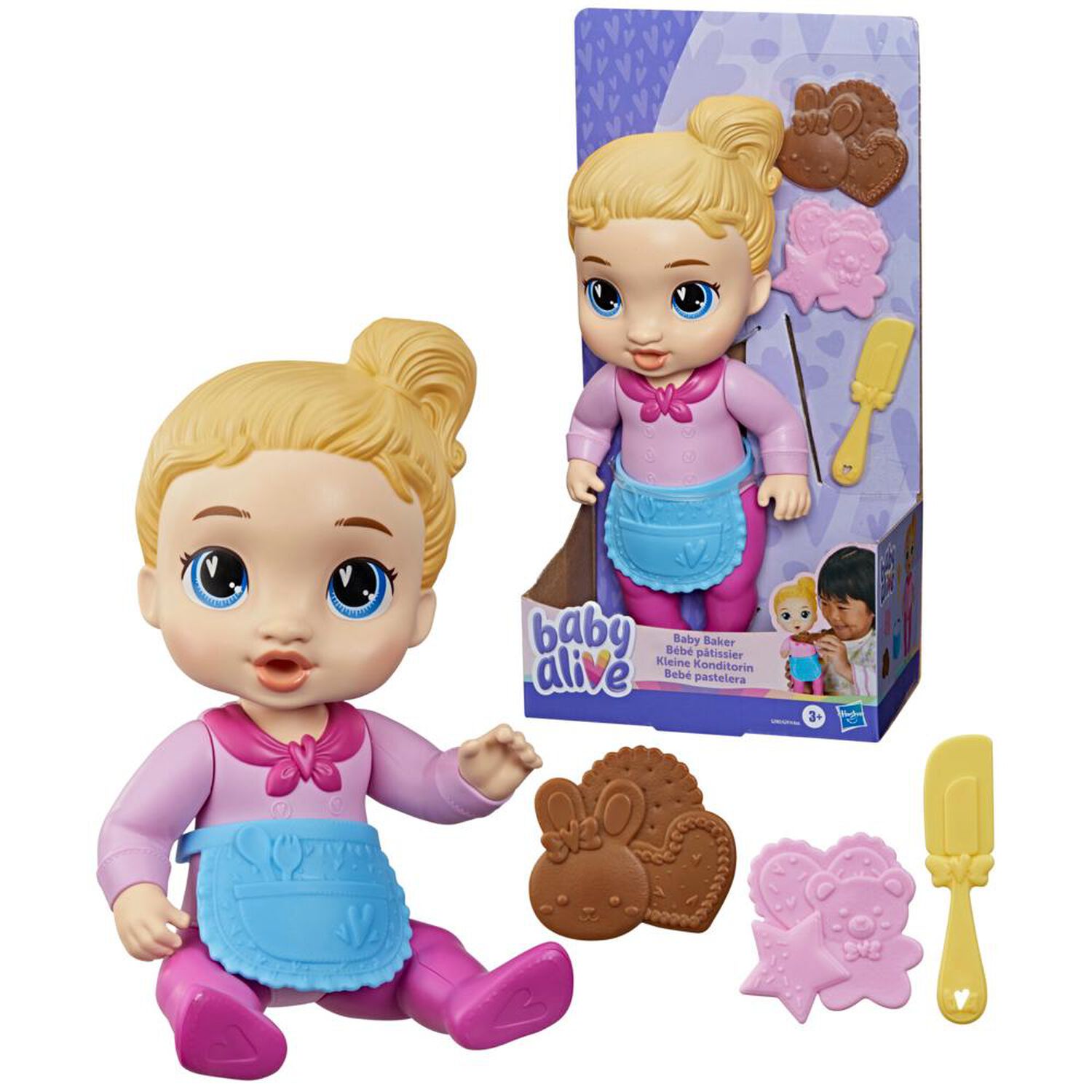 Mu&ntilde;eca Baby Alive Baker Harper Hugs image number 2.0