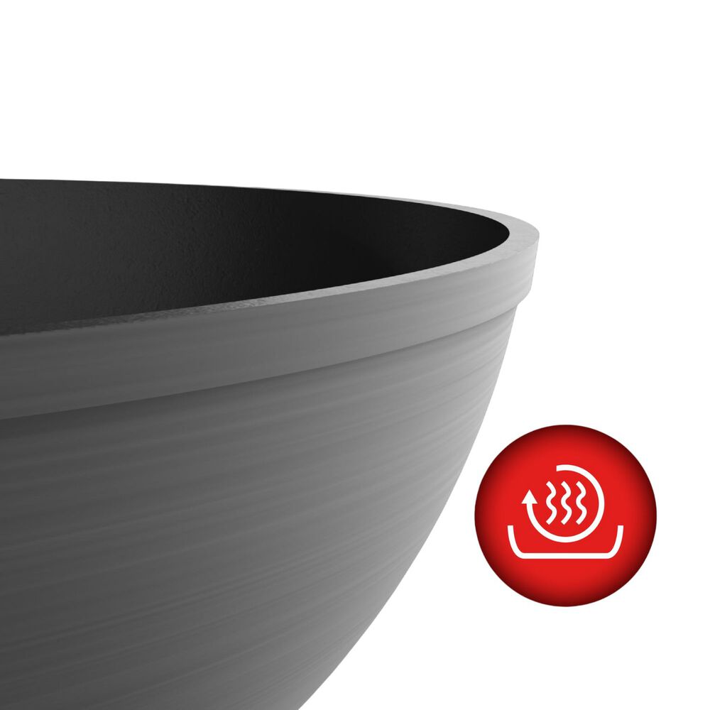 Wok Wens Hard Anonized 28cm Acero Inoxidable Tapa De Vidrio image number 4.0