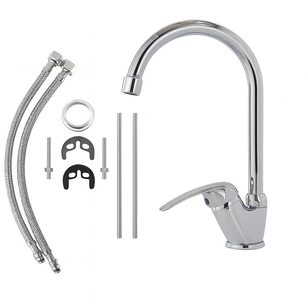 Griferia Monomando Lavaplatos Colina Fanaloza Garant&iacute;a 5 A&ntilde;os image number 4.0