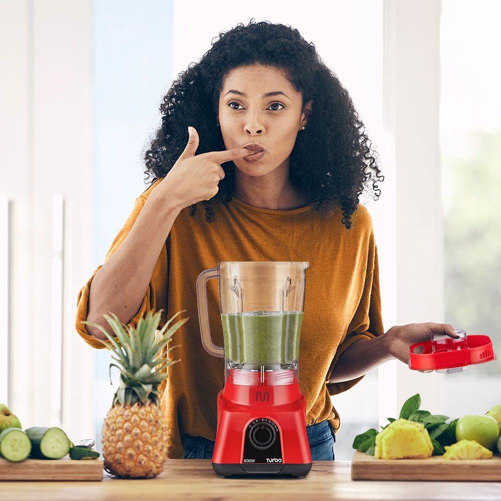 Licuadora Multi Turbo 800w 2,6l Roja Lq804 image number 5.0