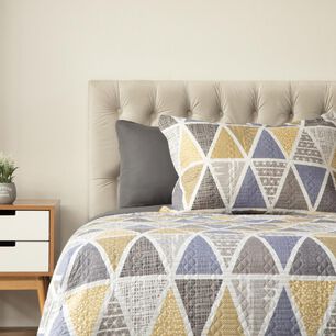 Set Cubrecama + Sábanas Casaideal Grecia / 1.5 Plazas