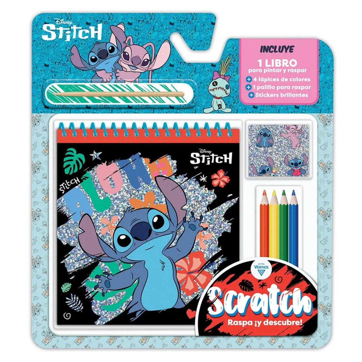Blister Para Pintar Y Raspar Scratch Stitch Vertice image number 1.0