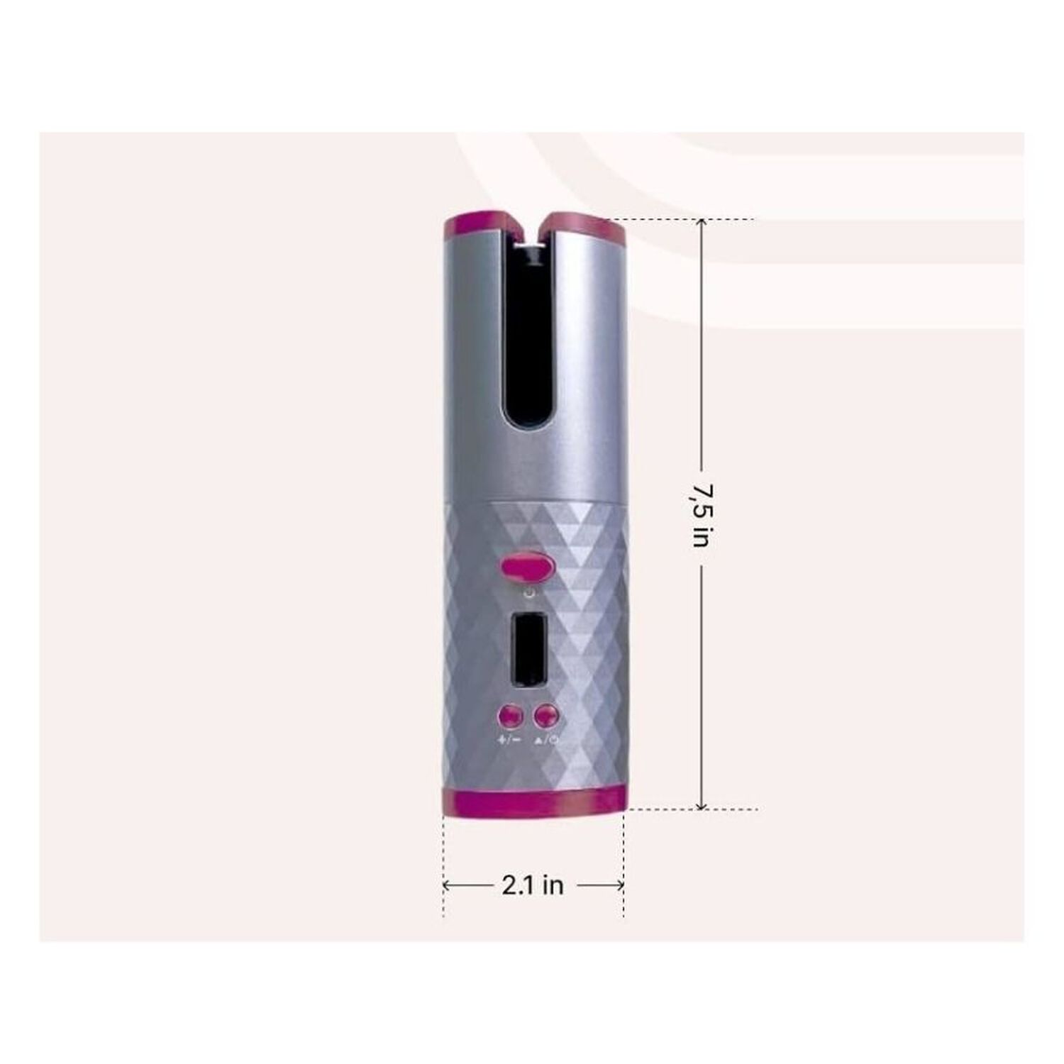 Rizador Autom&aacute;tico Inal&aacute;mbrico Recargable Cer&aacute;mica Port&aacute;til Usb image number 3.0