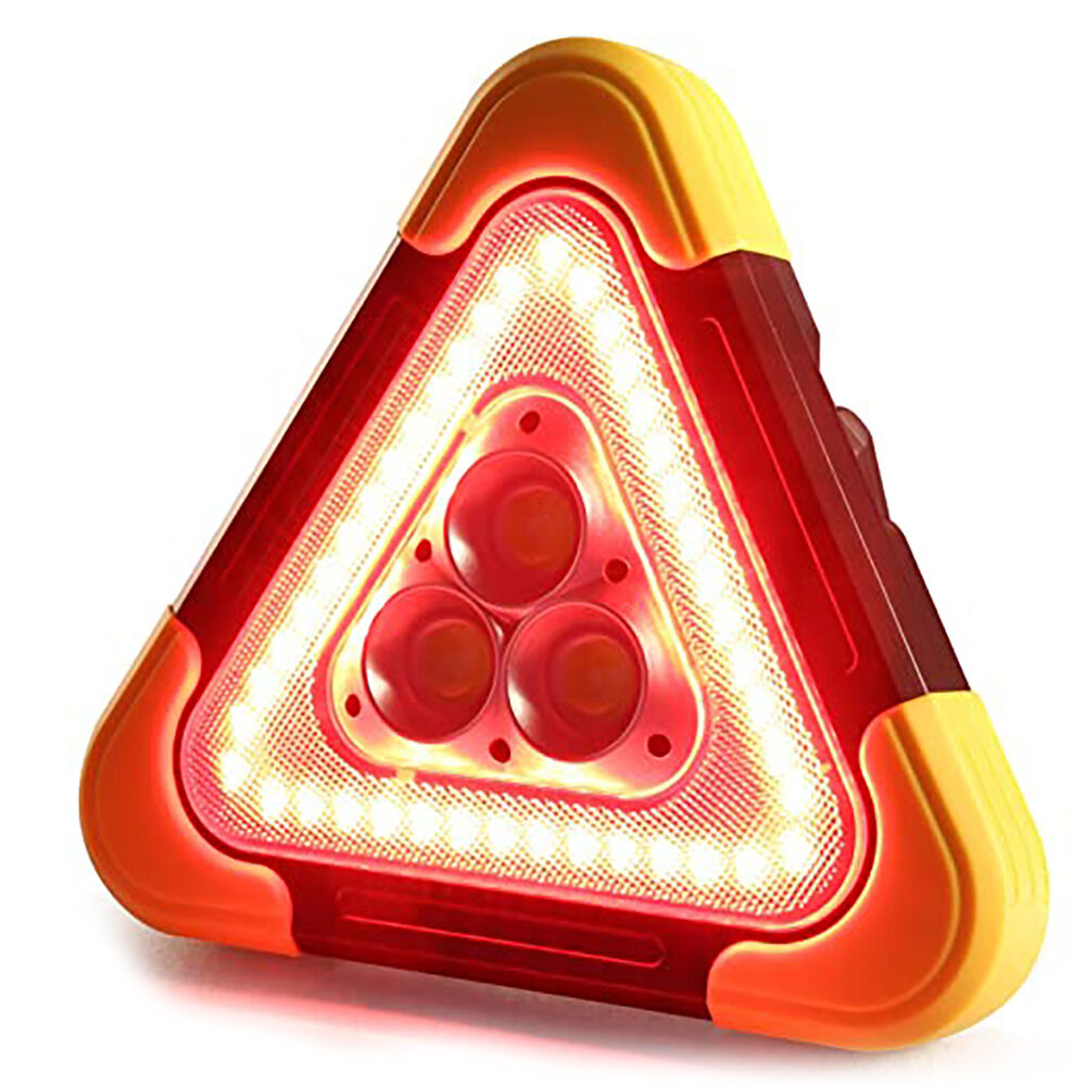 Triangulo Led Recargable De Emergencia Multifuncional image number 0.0