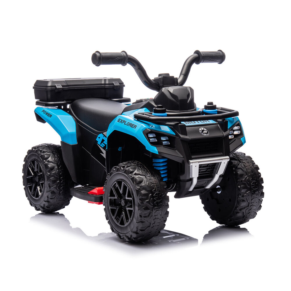 Cuatrimoto A Batería Quad Sx Azul Bebesit image number 8.0