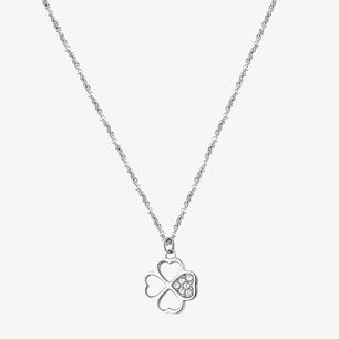 Collar Brosway Bhkn091 Plateado Mujer