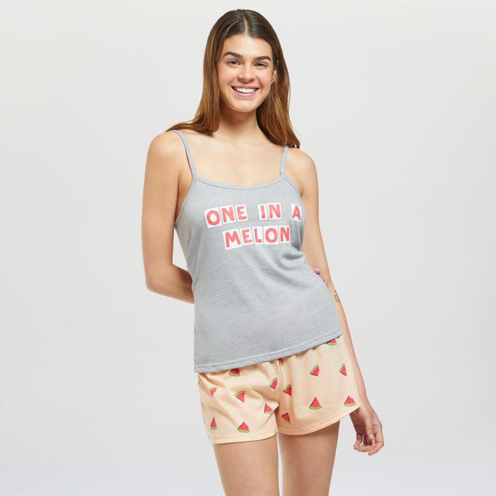 Pijama Sin Mangas Mujer Freedom image number 0.0