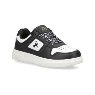 Zapatilla Infantil Ni&ntilde;o The King's Polo Club Black