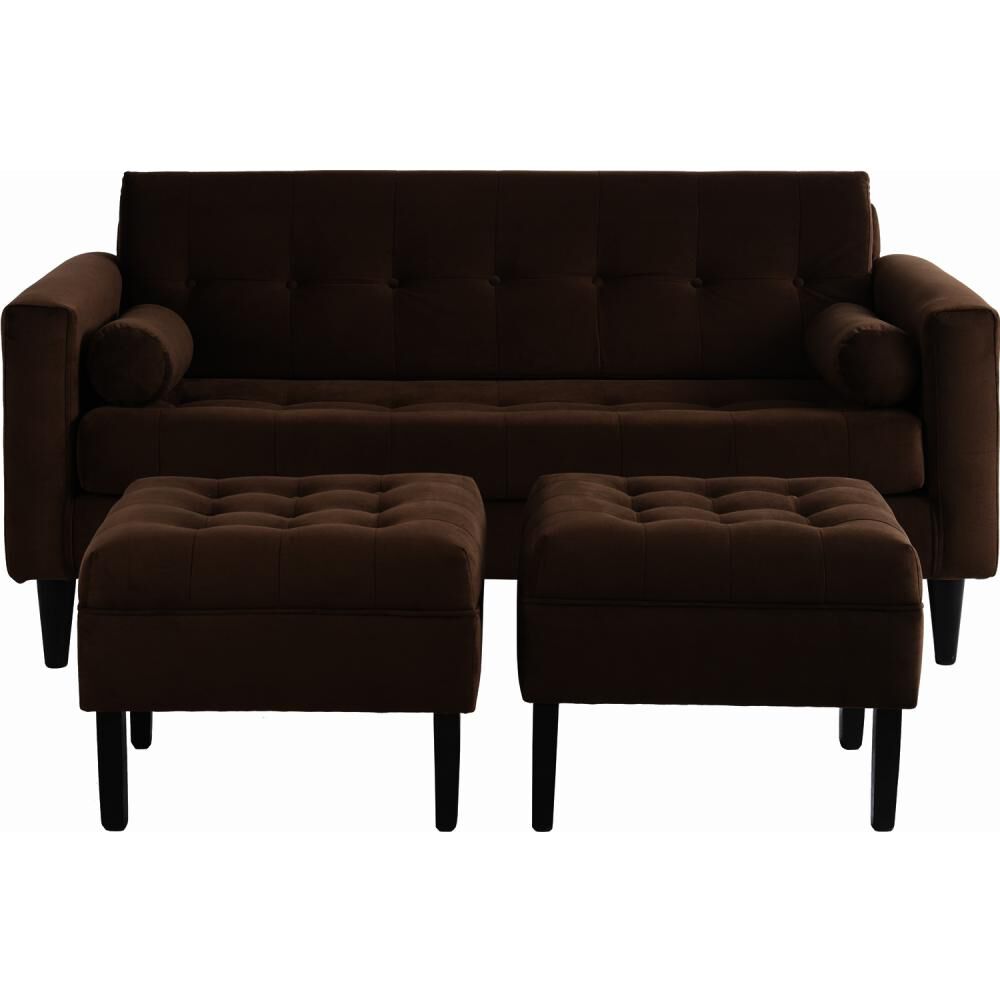 Sofá Bodevir Retro / 3 Cuerpos + 2 Pouf image number 0.0