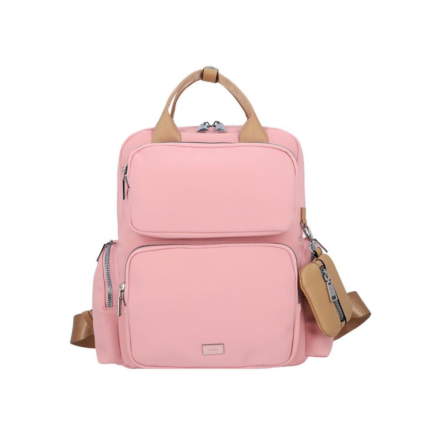 Mochila Secret Orlando St6 M Rosado image number 0.0