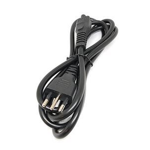 Cable De Poder Tipo Trebol 1.8 Mts Negro
