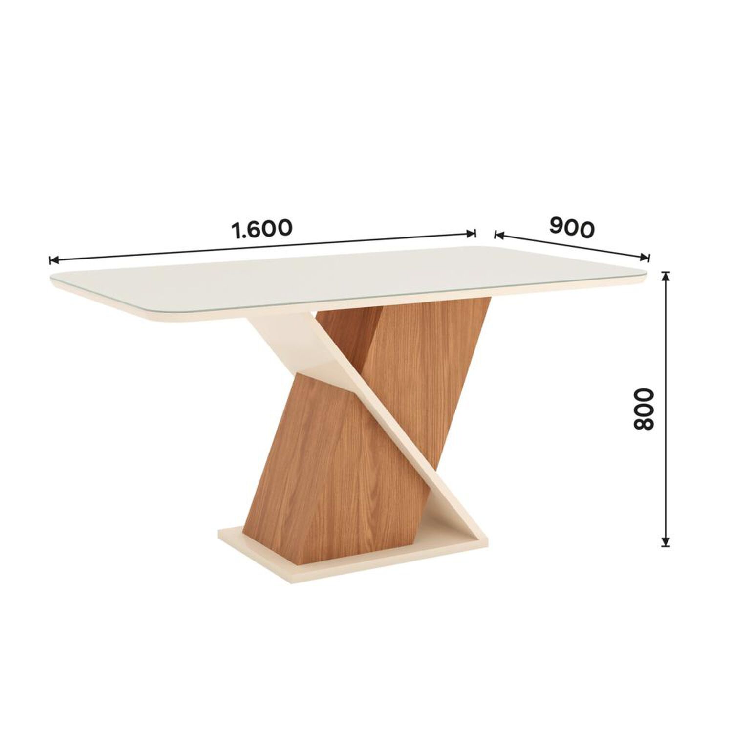 Mesa De Comedor Home Mobili Solus image number 2.0