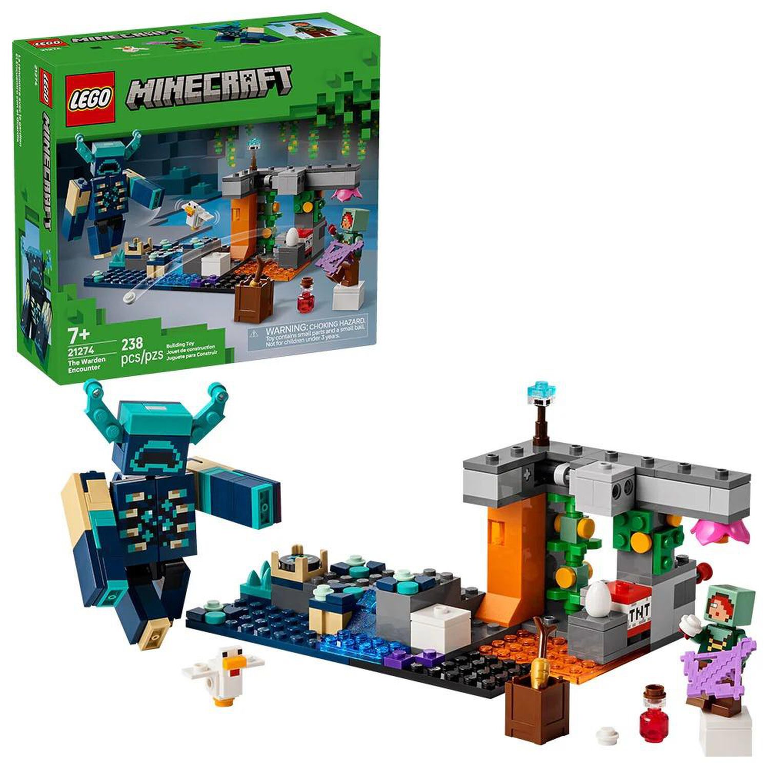 Lego Minecraft - El Encuentro Con El Custodio - 21274 image number 0.0