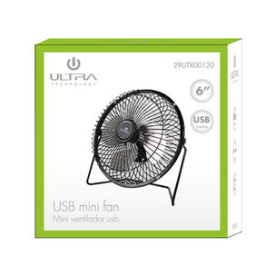 Mini Ventilador Usb 6 Ultra