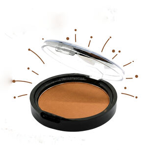 Bronceador En Polvo Compacto Nat Tono Deep Tan 10g Acabado Natural