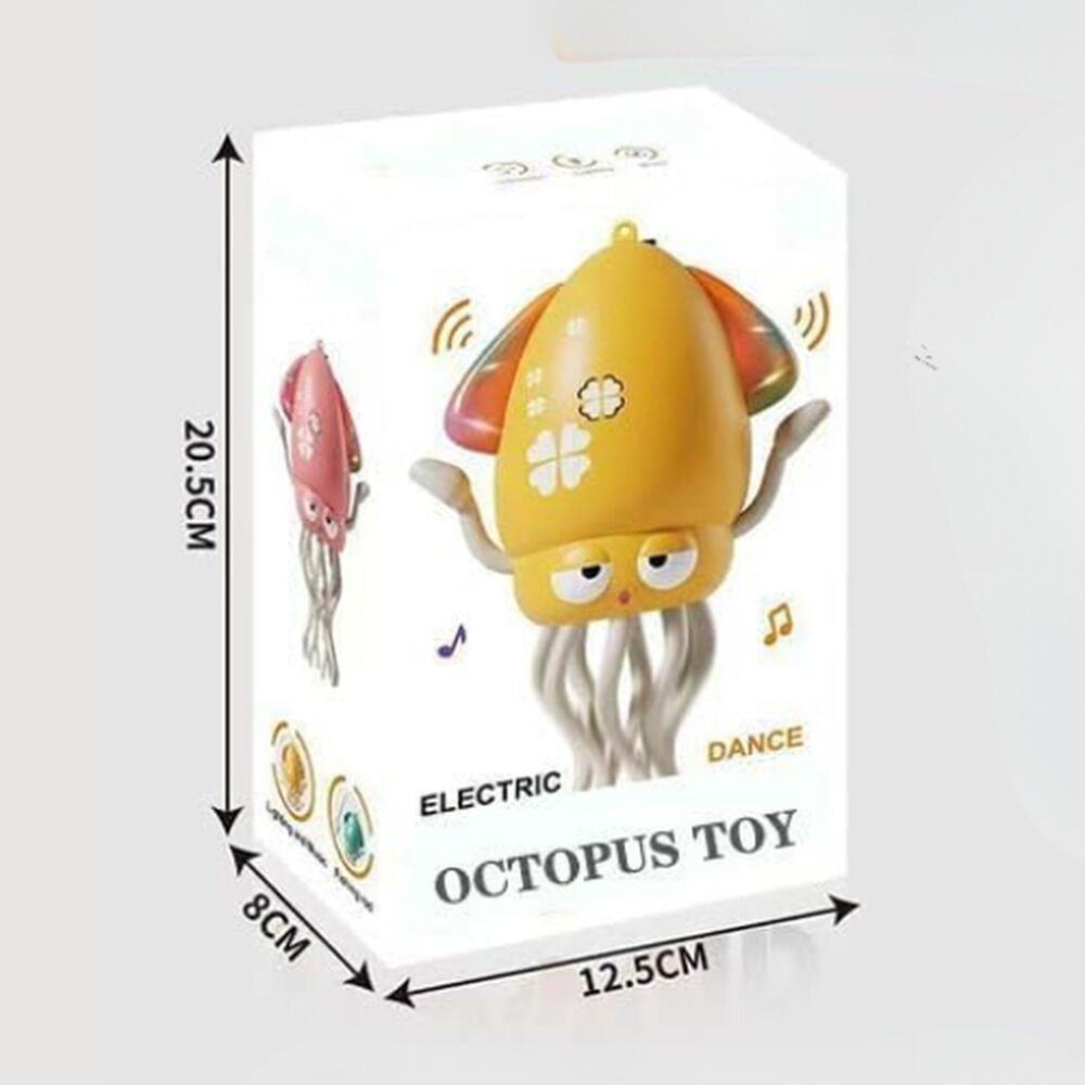 Pulpo Bailarín Juguete Mágico Electrónico Con Luces image number 3.0