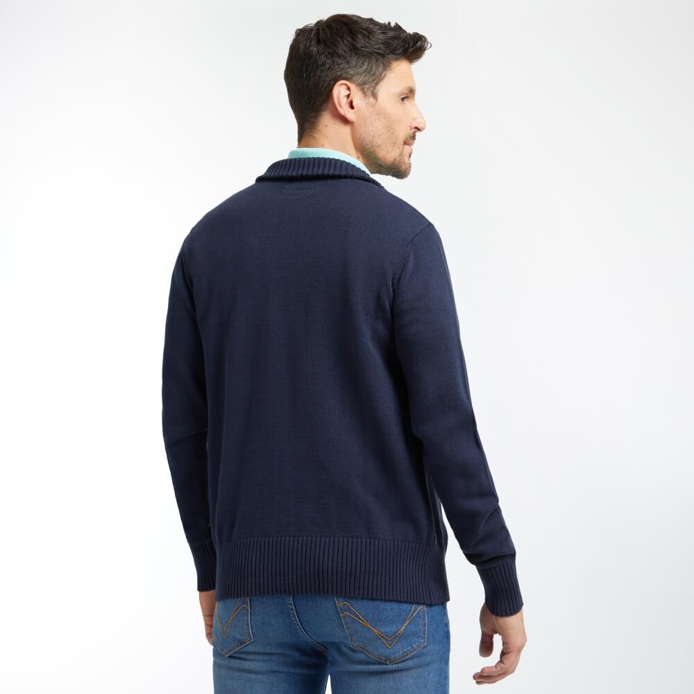 Sweater Básico Regular Cuello Alto Hombre Peroe image number 3.0