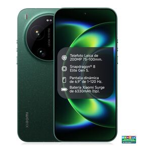 Smartphone Xiaomi 17 Ultra / 5G / 512 GB / Verde / Liberado + Photography Kit Pro