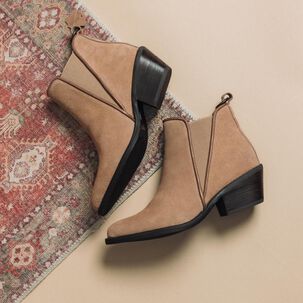 Botín Cuero Cardiff Camel Botín Cuero Cardiff Camel