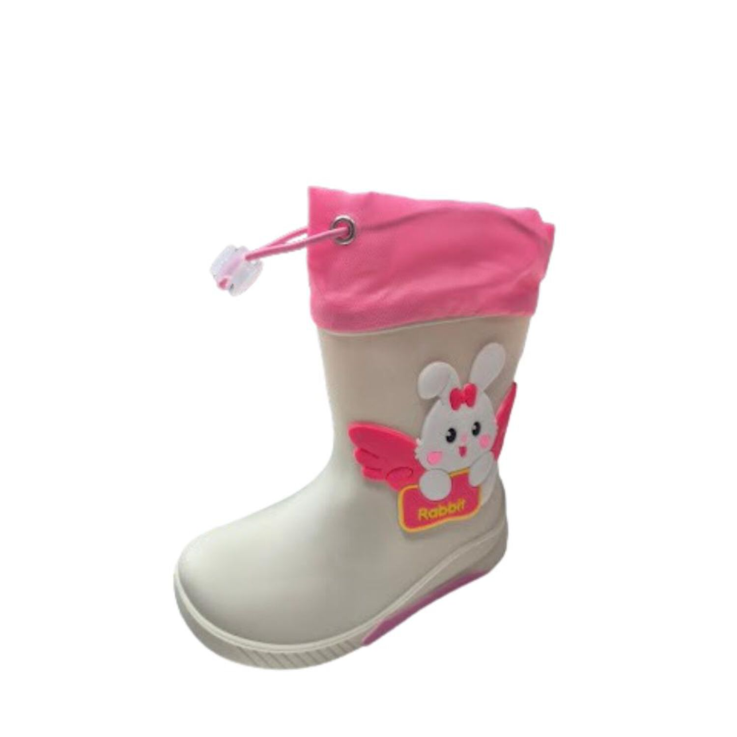 Bota De Agua Lluvia Blanco Ni&ntilde;a image number 0.0