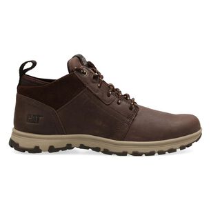 Zapato Casual Hombre Caterpillar Wrest Cuero Choco
