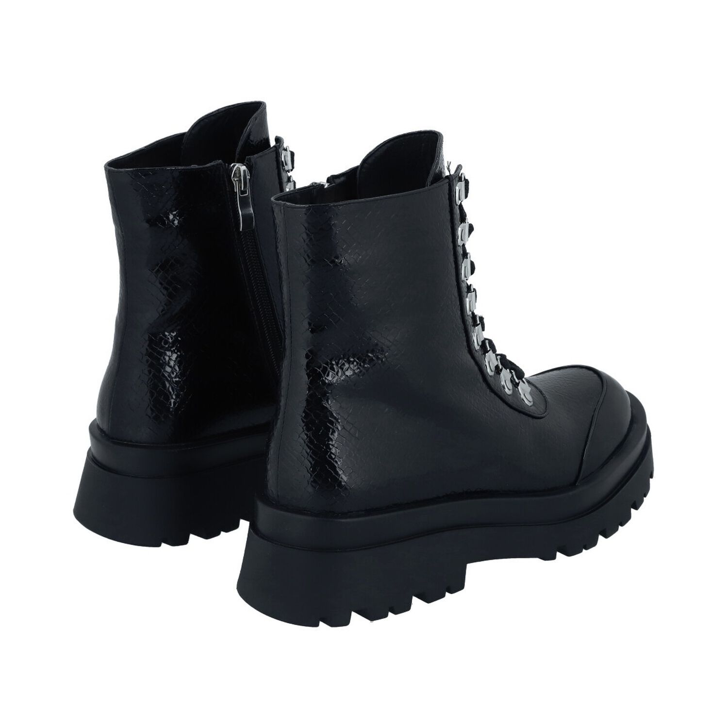 Botin Casual Mujer Negro London Police image number 1.0