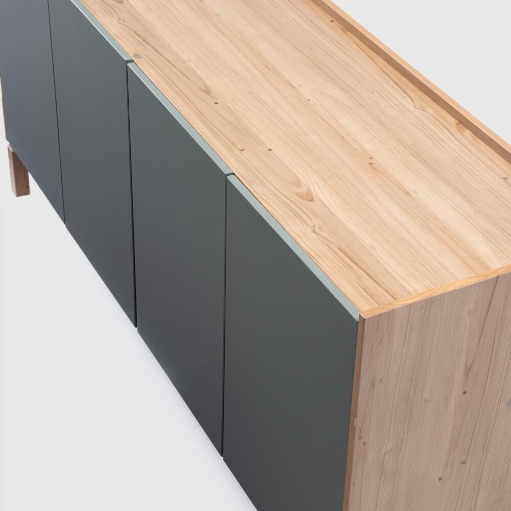 Buffet Barcelona 4 Puertas + 1 Caj&oacute;n Verde-roble image number 5.0