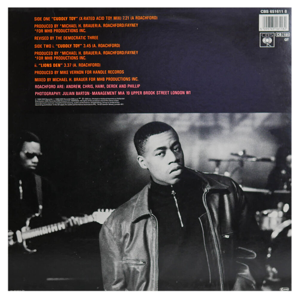 Roachford - Cuddly Toy (x-rated Mix) | 12" Maxi Single Usado image number 1.0