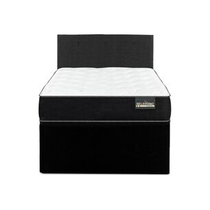 Cama Nido Belsogno One Black / 1 Plaza / Base Normal
